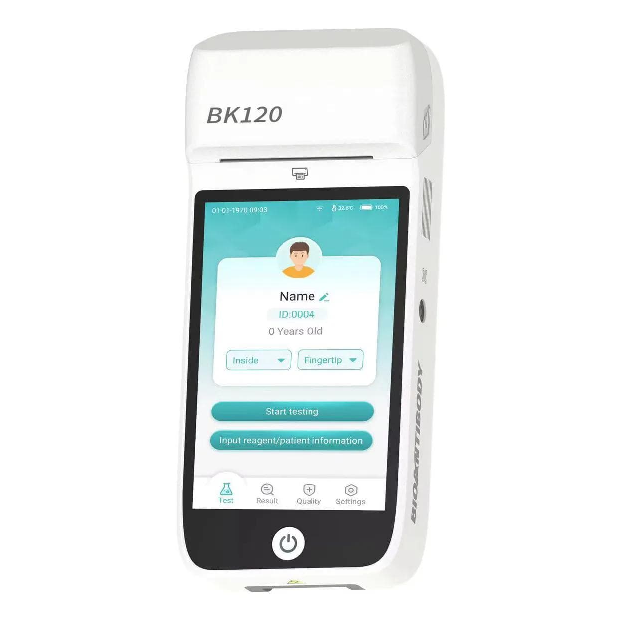 BK120 handheld analyzer