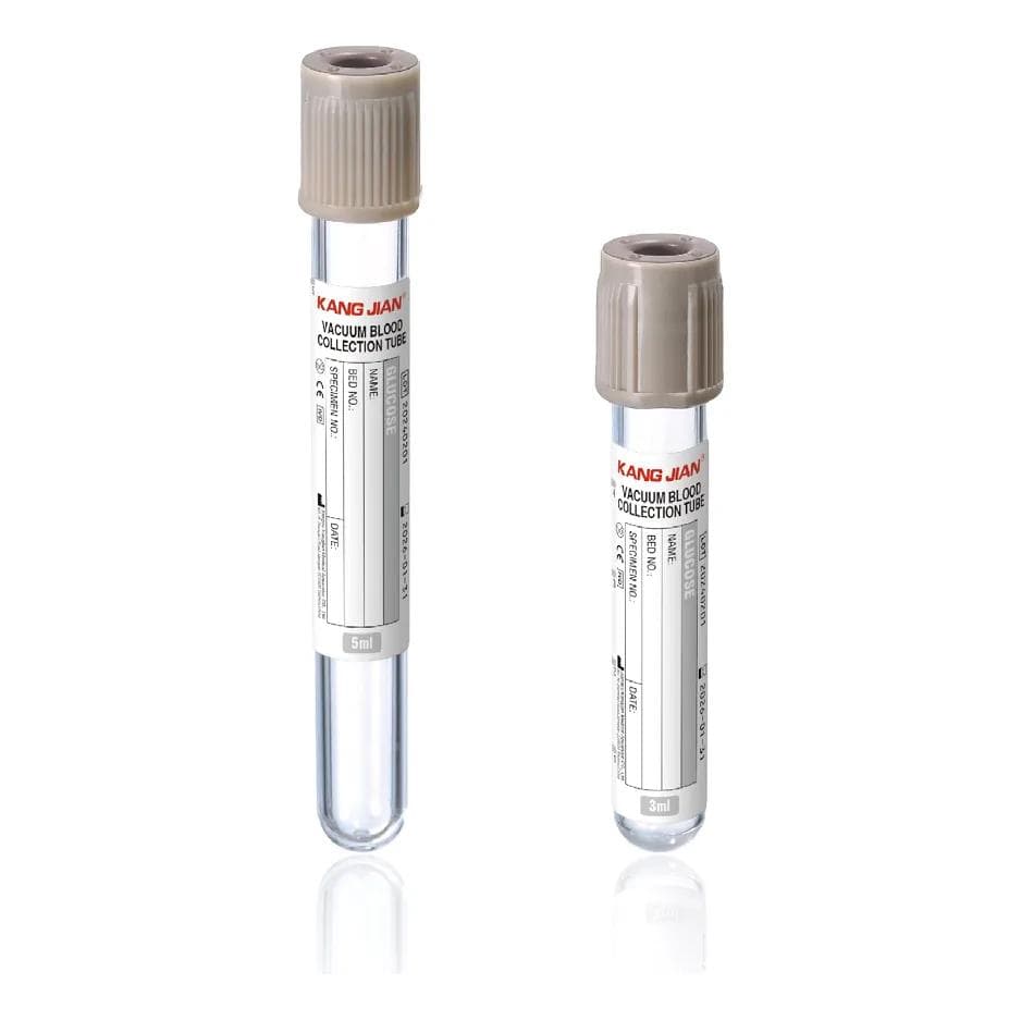 Vacuum blood collection tube — sodium heparin
