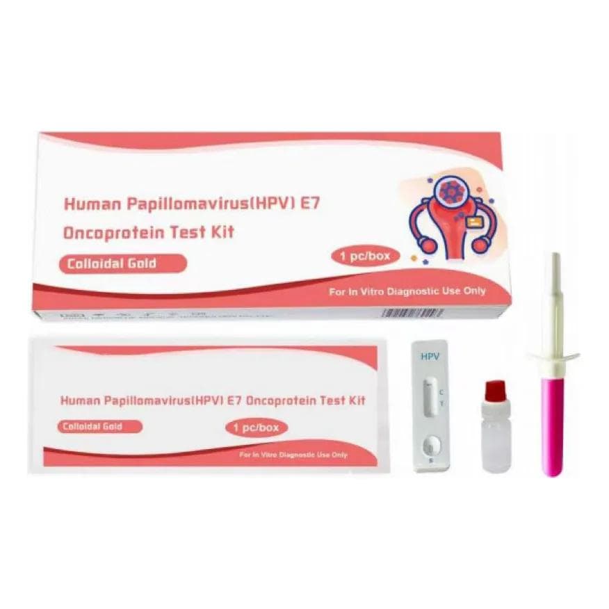 HPV E7 oncoprotein test