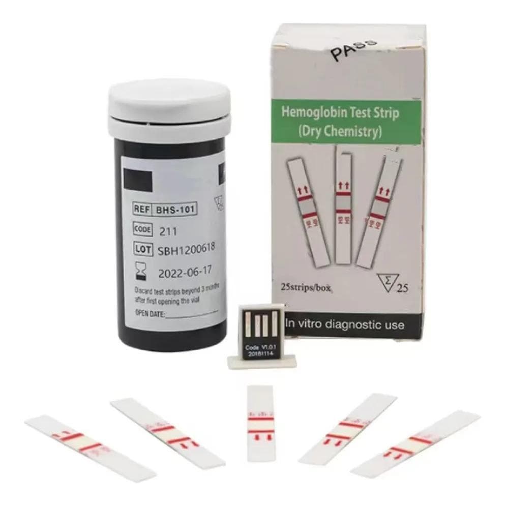 Hemoglobin test strip