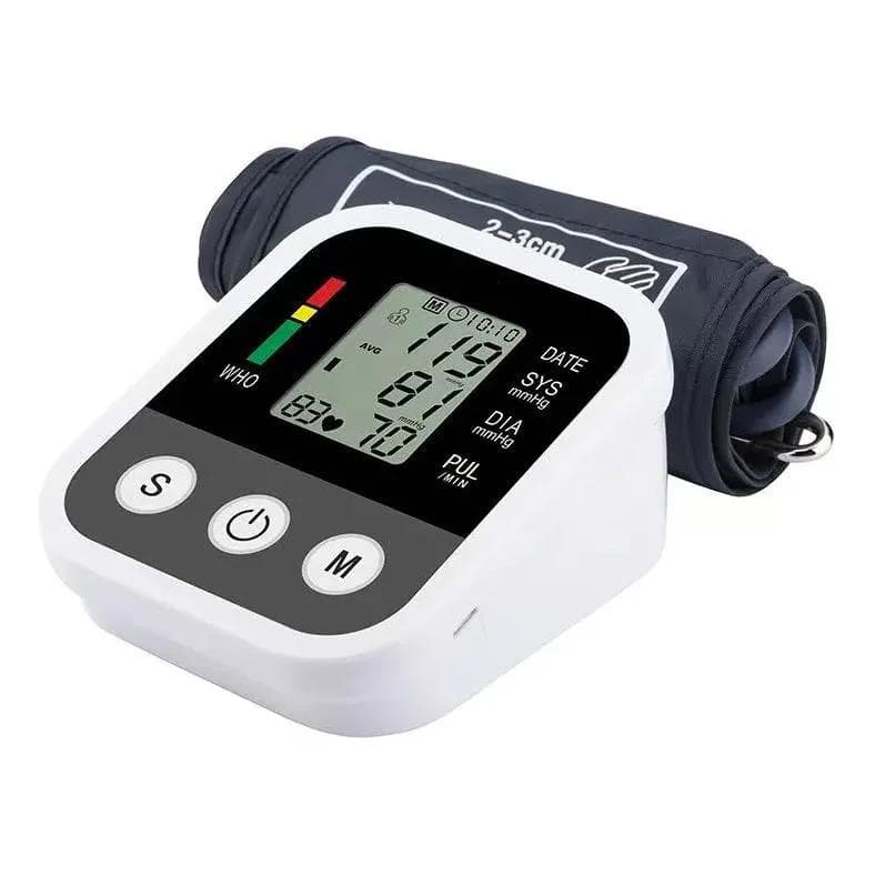 Upper-arm blood pressure monitor